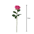 Vara rosa artificial real touch 69 cm