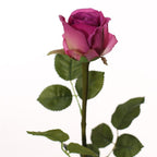 Vara rosa artificial 65 cm real touch
