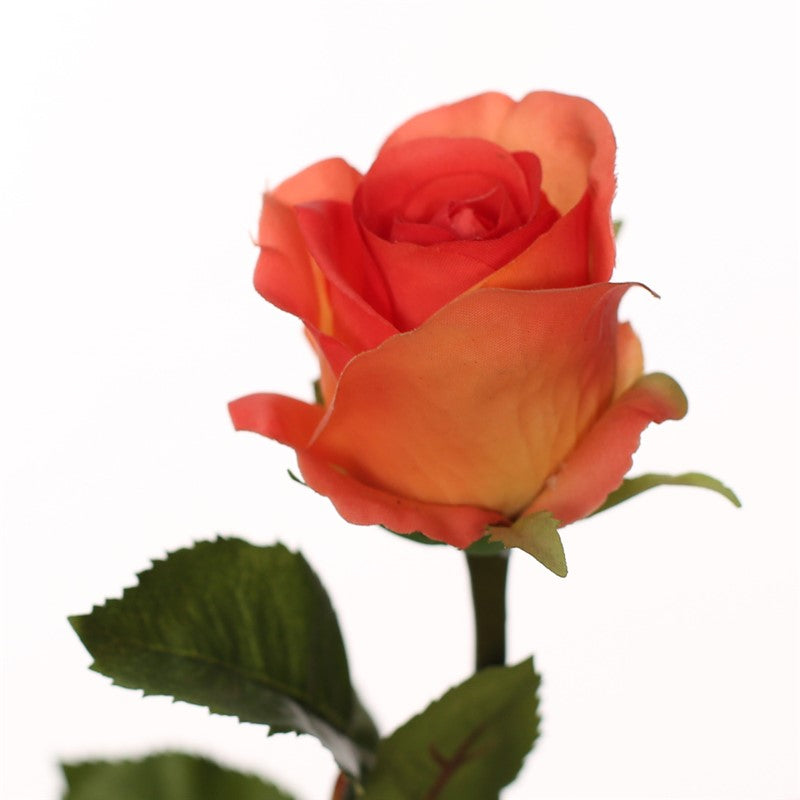 Vara rosa artificial 65 cm real touch