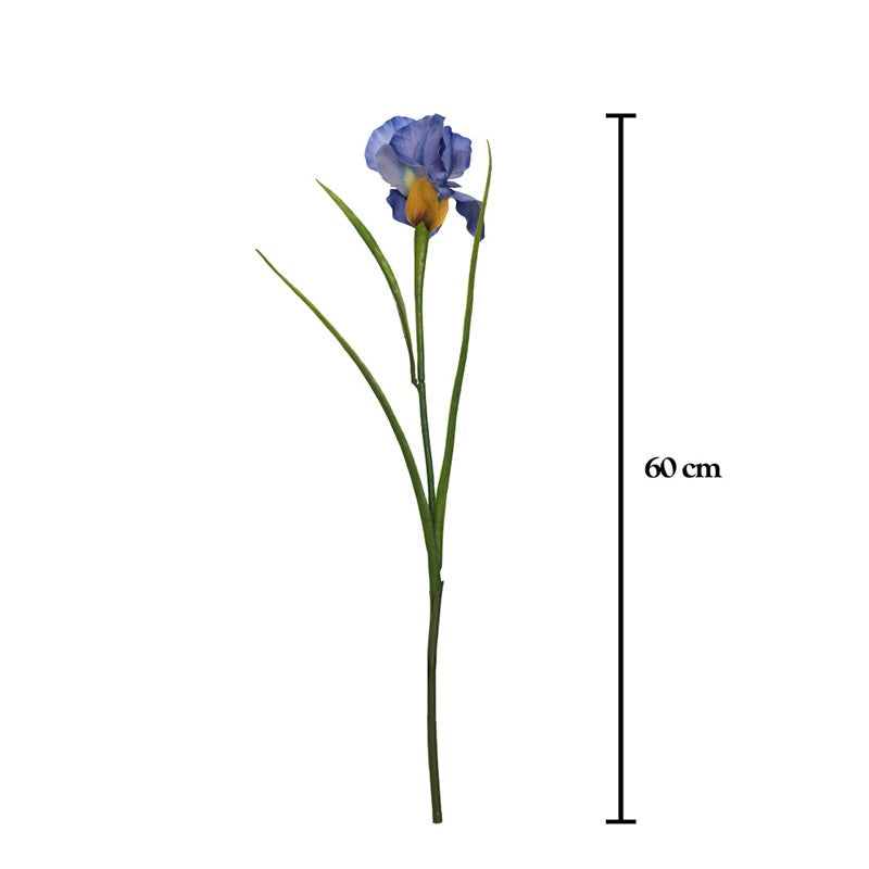 Vara iris artificial azul