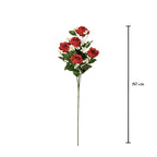 Vara rosas artificial 80 cm