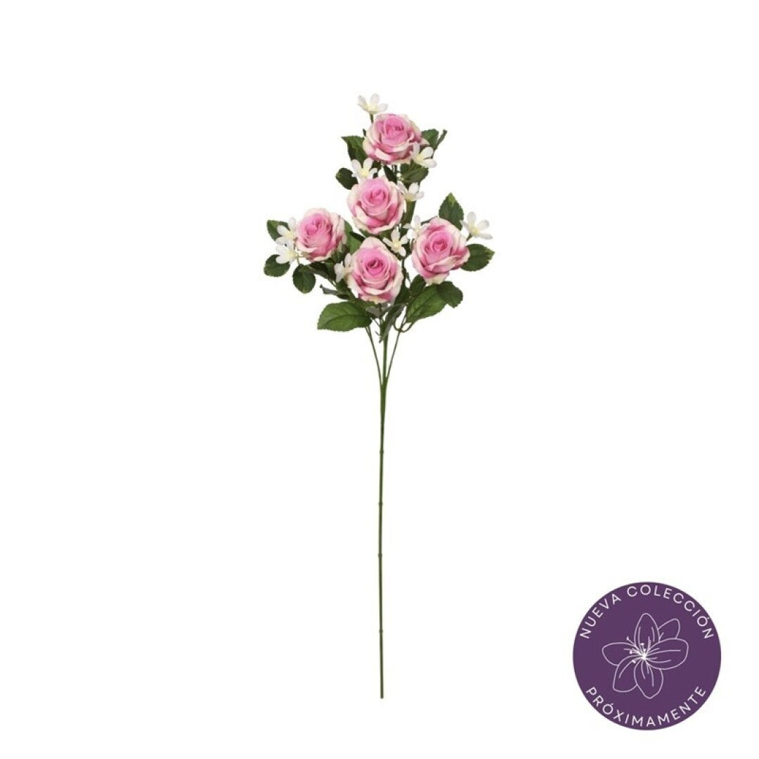 Vara rosas artificial 80 cm