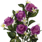 Vara rosas artificial 80 cm