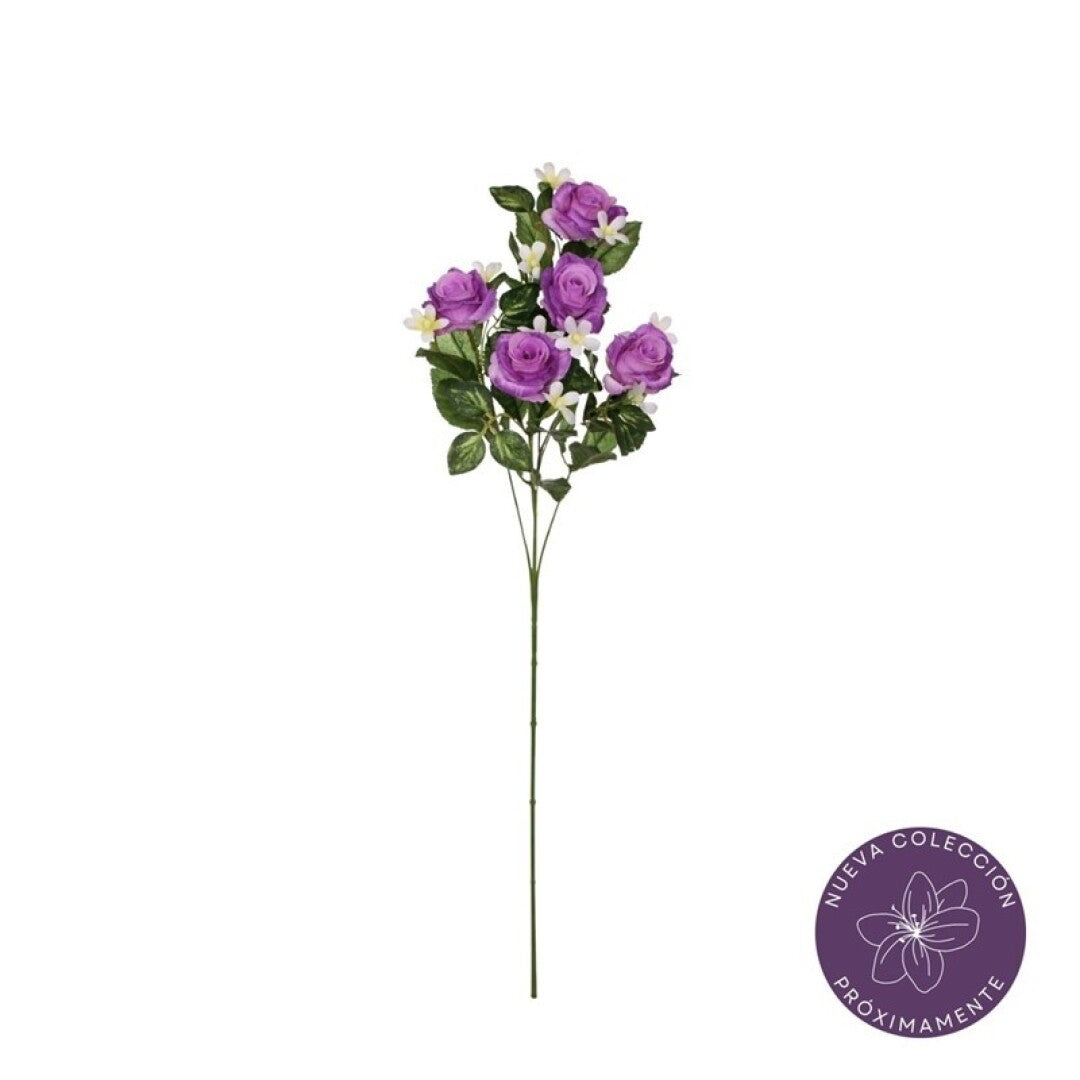 Vara rosas artificial 80 cm
