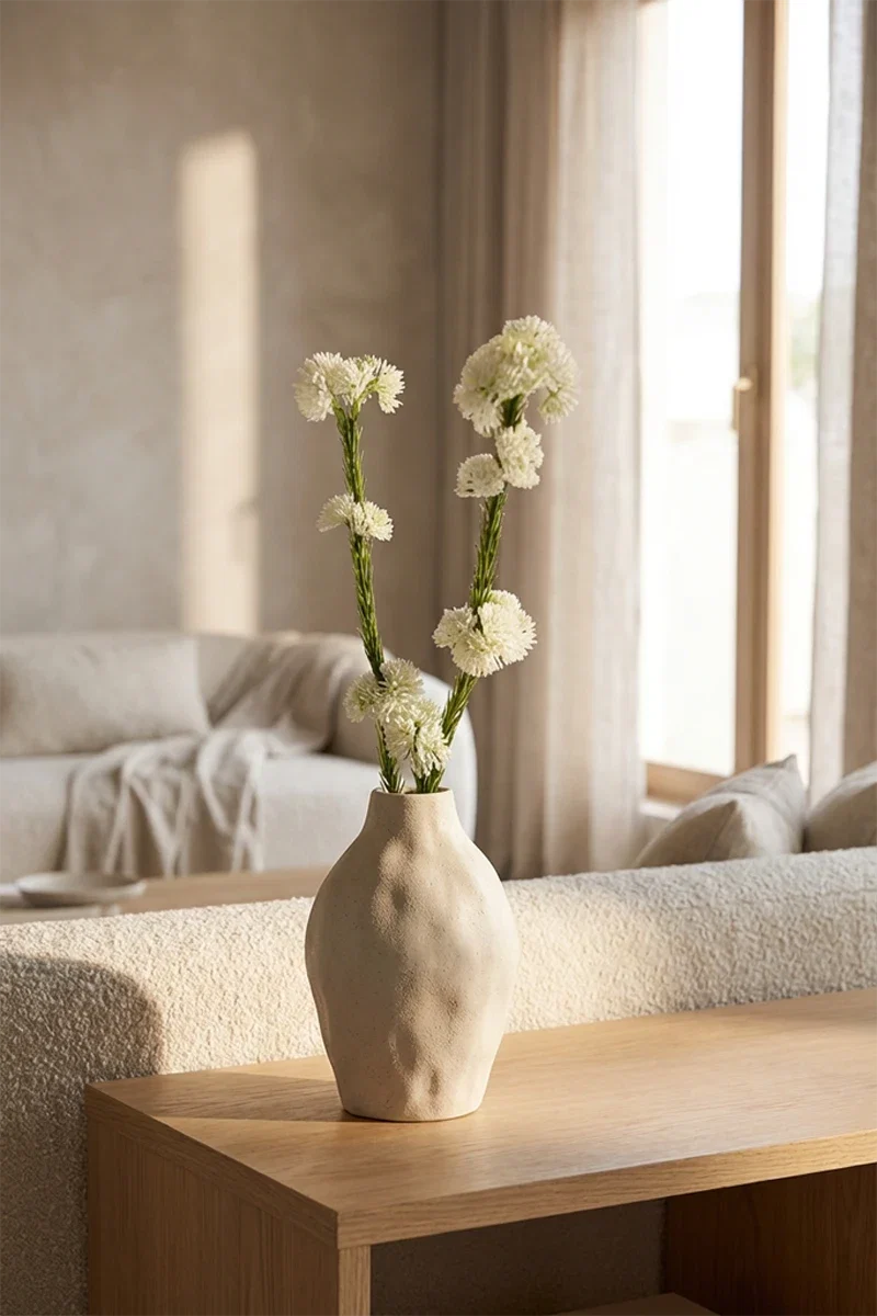 Vara flor de arroz spray artificial