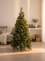 Abeto piñas 155cm