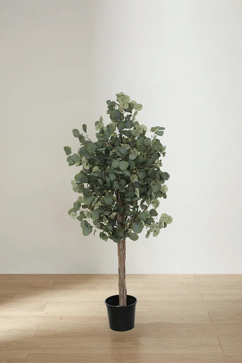 Árbol de eucalipto otoñal artificial 145 cm
