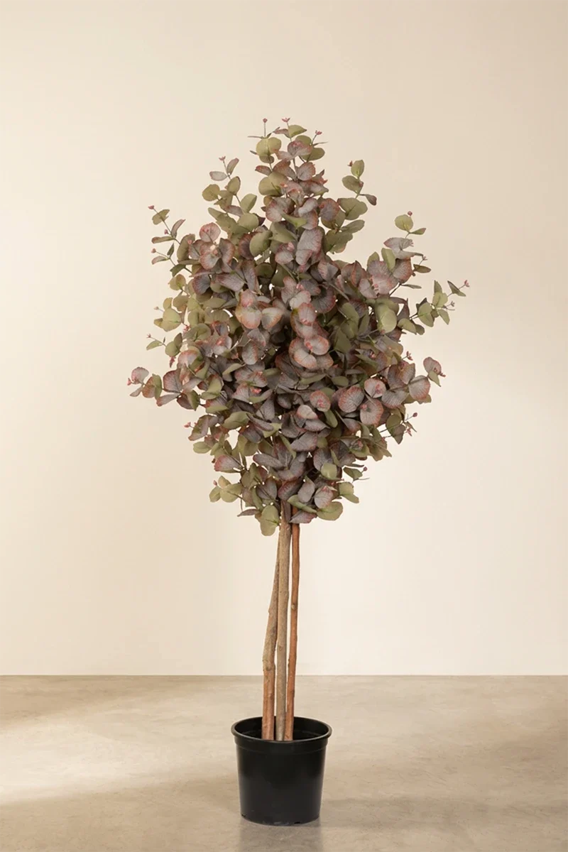 Árbol eucalipto artificial 140cm
