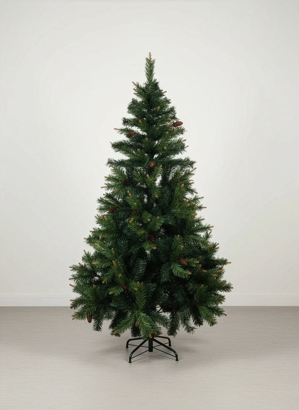 Abeto 185cm piñas artificial