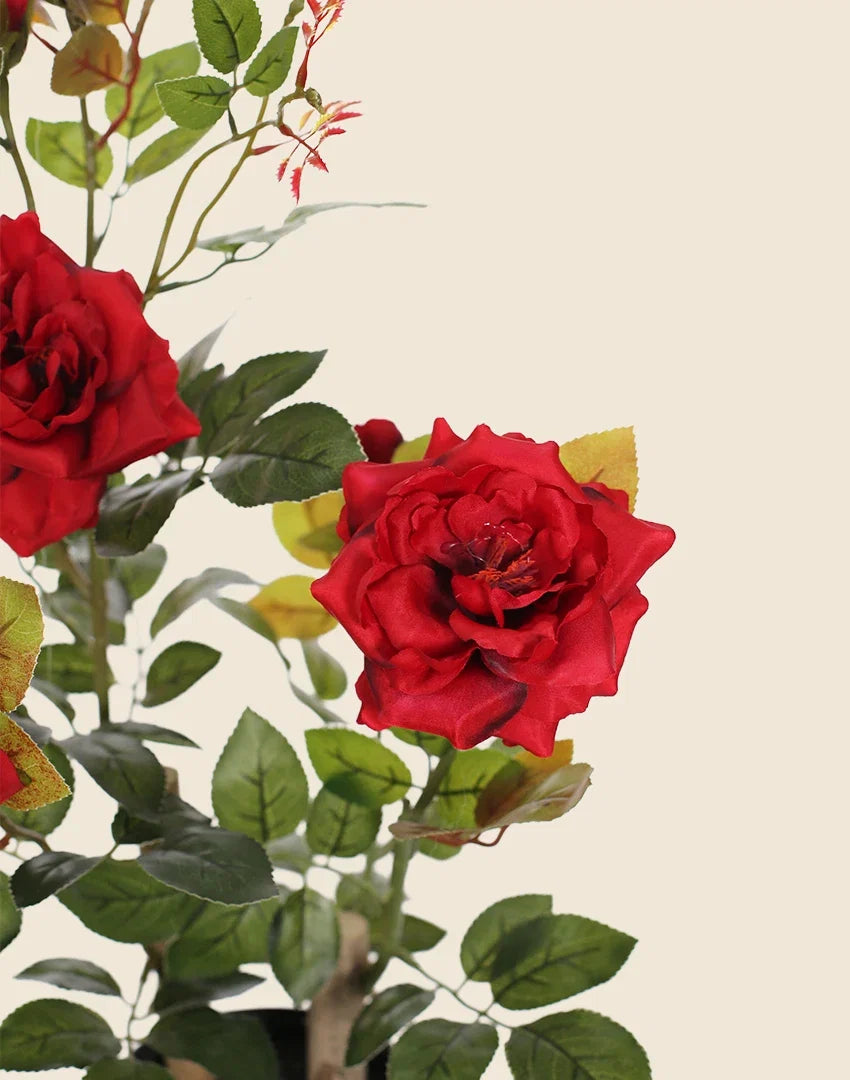Planta rosal artificial 60cm