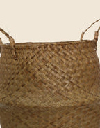 Cesta de mimbre para macetas