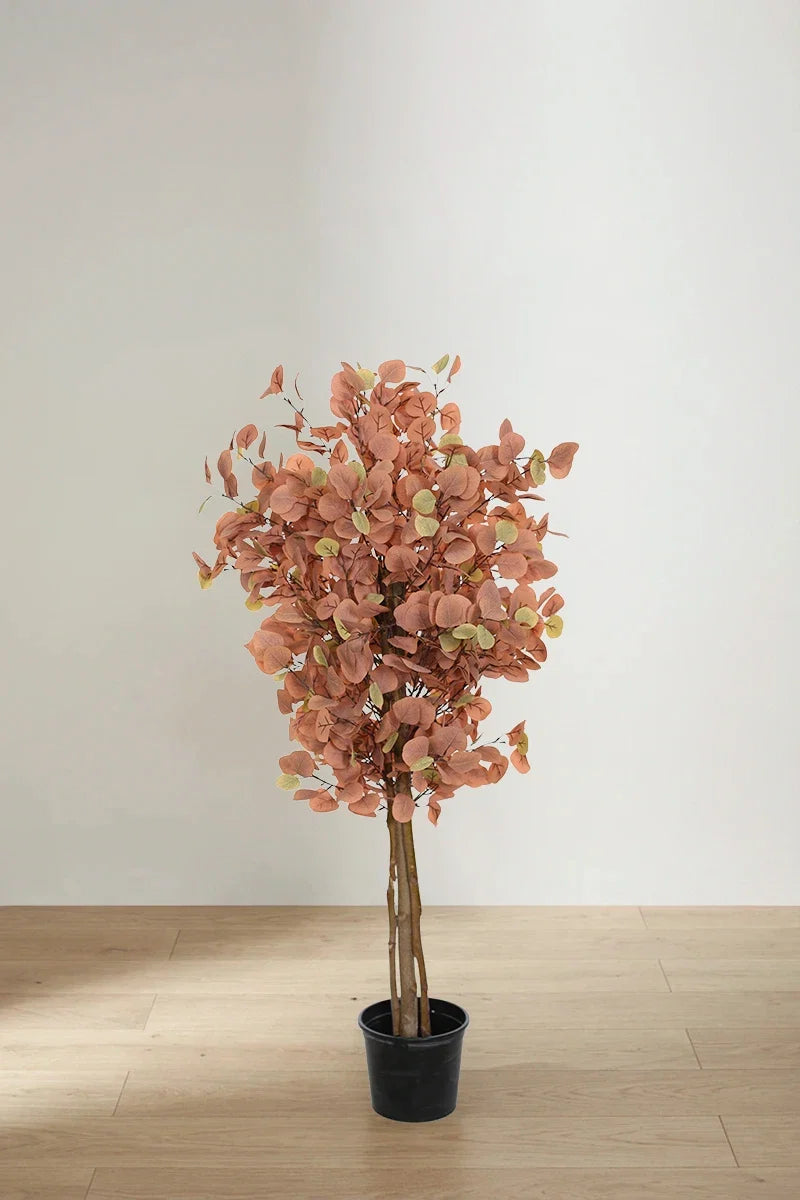 Árbol de eucalipto otoñal artificial 145 cm