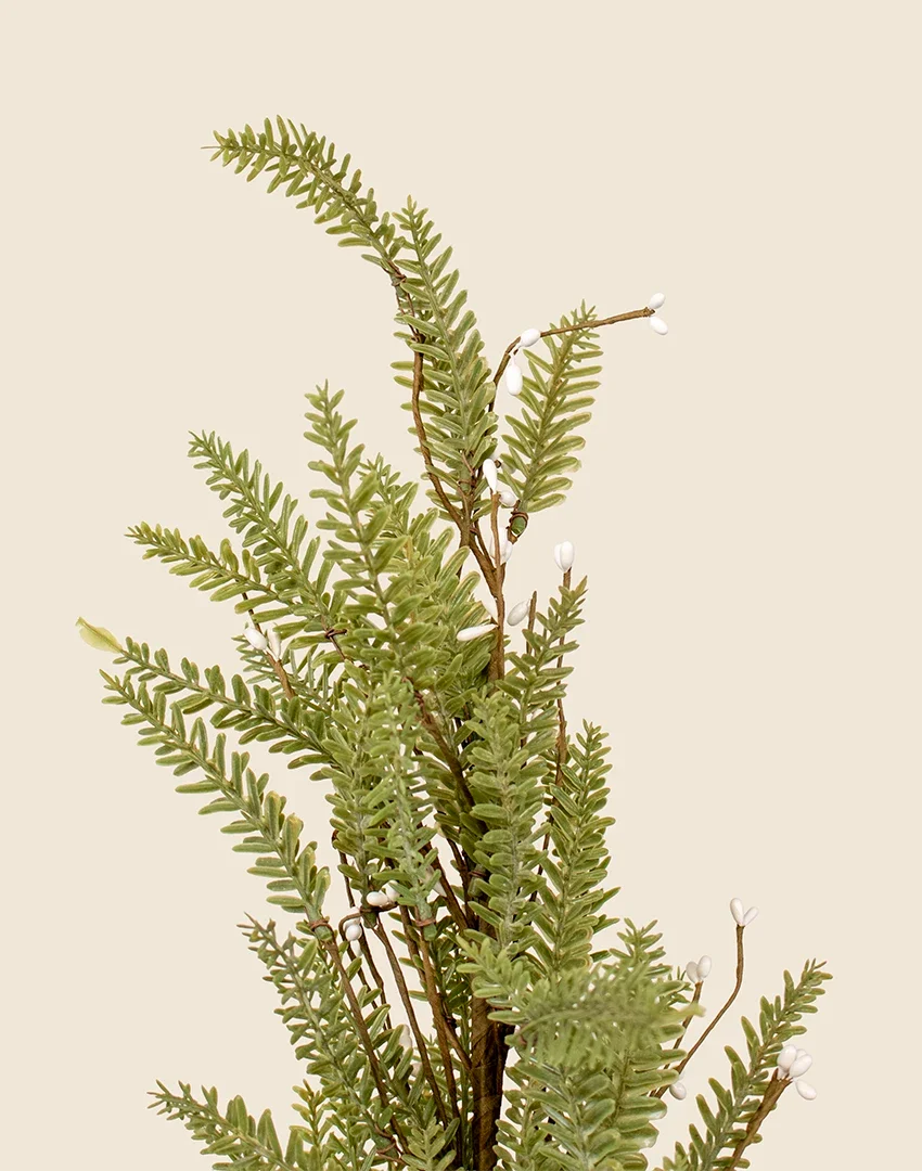 Macetita Saco Pino Semilla artificial 65cm