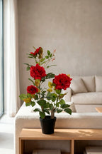 Planta rosal artificial 60cm